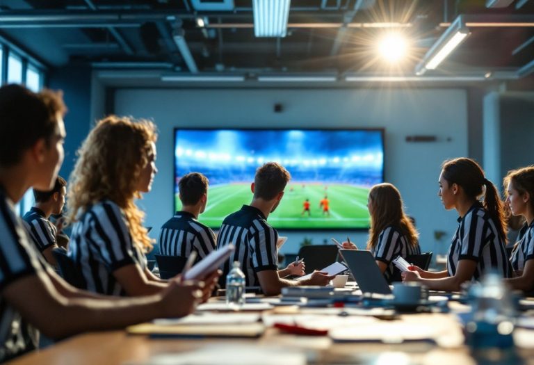 comment devenir arbitre de foot