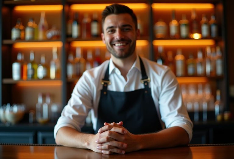 Les qualités personnelles d'un bon barman
